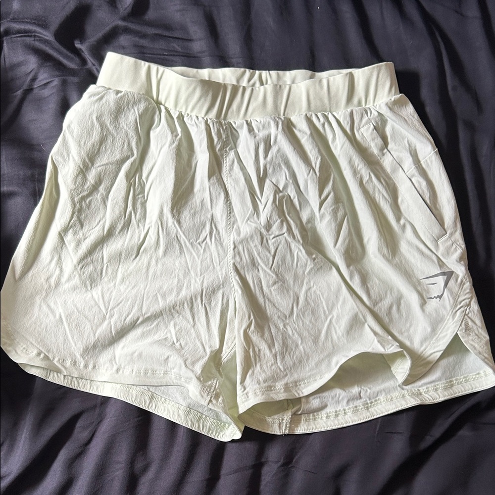 Gymshark Mint Green Running Shorts